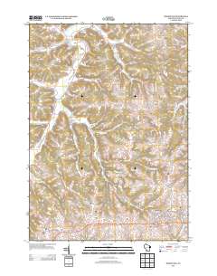 Barneveld 2013 topographic map thumbnail