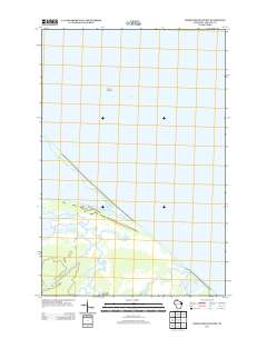 Chequamegon Point 2013 topographic map thumbnail