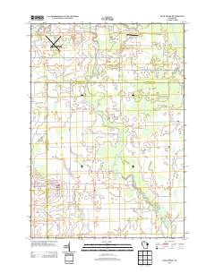 Bear Creek 2013 topographic map thumbnail