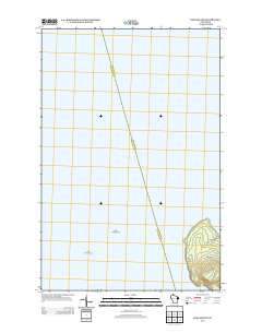 Bear Island 2013 topographic map thumbnail