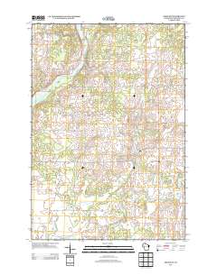 Crescent 2013 topographic map thumbnail