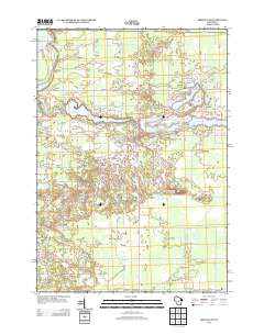 Arkdale NE 2013 topographic map thumbnail