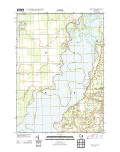 Arkdale NW 2013 topographic map thumbnail