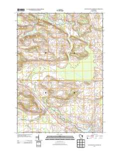 Clintonville North 2013 topographic map thumbnail