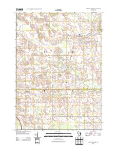 Campbellsport 2013 topographic map thumbnail