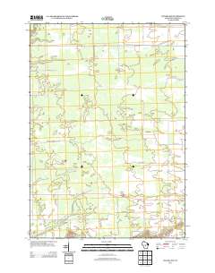 Coloma SW 2013 topographic map thumbnail