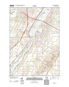 De Pere 2013 topographic map thumbnail