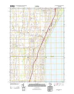Cedar Grove 2013 topographic map thumbnail