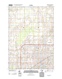 Appleton 2013 topographic map thumbnail