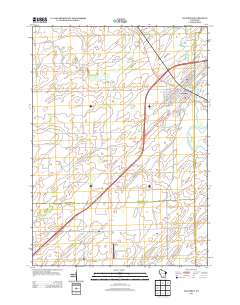 Columbus 2013 topographic map thumbnail
