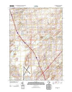 De Forest 2013 topographic map thumbnail