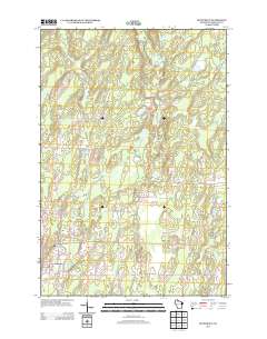 Butternut 2013 topographic map thumbnail