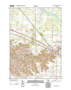 Camp Douglas 2013 topographic map thumbnail