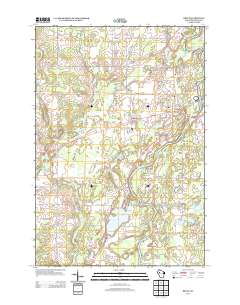 Bruce 2013 topographic map thumbnail