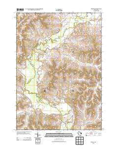 Dodge 2013 topographic map thumbnail