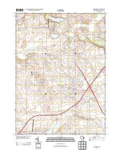 Elkhorn 2013 topographic map thumbnail