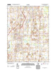 Fort Atkinson 2013 topographic map thumbnail