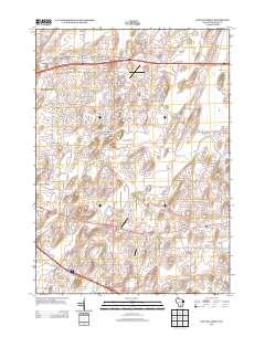 Cottage Grove 2013 topographic map thumbnail
