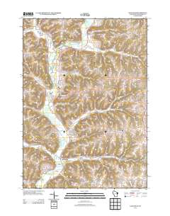 Gays Mills 2013 topographic map thumbnail