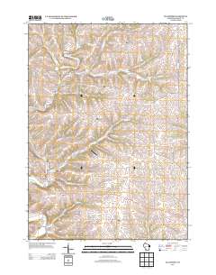 Ellenboro 2013 topographic map thumbnail