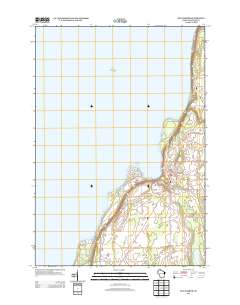 Egg Harbor 2013 topographic map thumbnail