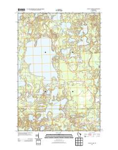 Fence Lake 2013 topographic map thumbnail