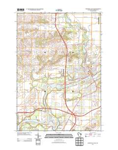 Chippewa Falls 2013 topographic map thumbnail