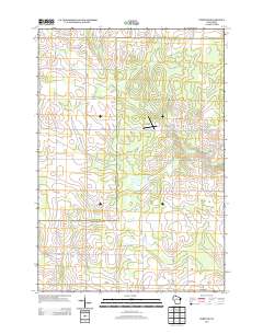 Corinth 2013 topographic map thumbnail