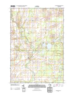 Embarrass 2013 topographic map thumbnail