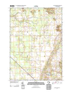 Grand Marsh 2013 topographic map thumbnail