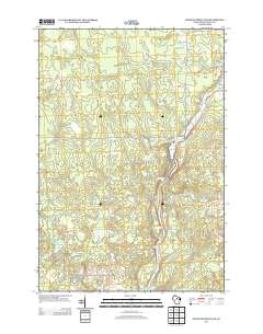 Grandfather Falls 2013 topographic map thumbnail