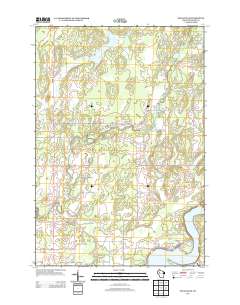 Exeland SE 2013 topographic map thumbnail