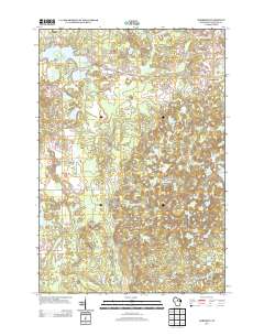 Harrison 2013 topographic map thumbnail