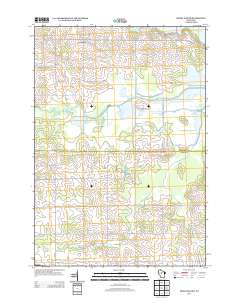 Honey Island 2013 topographic map thumbnail