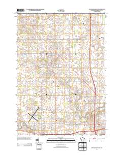 Howards Grove 2013 topographic map thumbnail