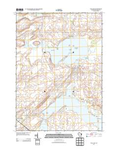 Fox Lake 2013 topographic map thumbnail