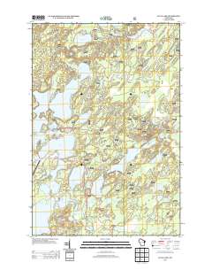 Julia Lake 2013 topographic map thumbnail