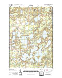 Eagle River East 2013 topographic map thumbnail
