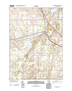 Hartford East 2013 topographic map thumbnail
