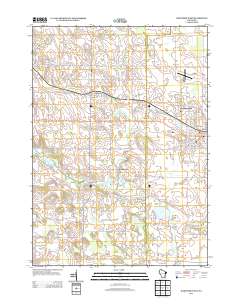 Hartford West 2013 topographic map thumbnail