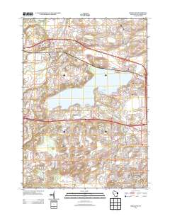 Hartland 2013 topographic map thumbnail