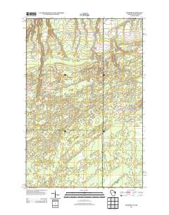Foxboro 2013 topographic map thumbnail