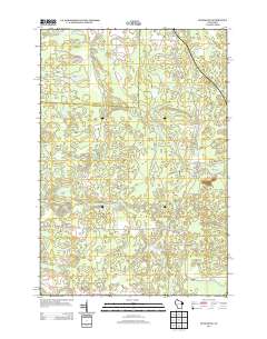 Dunbar NE 2013 topographic map thumbnail