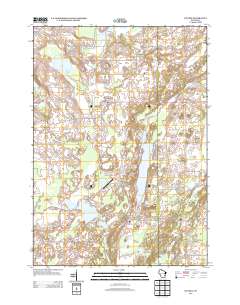 Dundee 2013 topographic map thumbnail
