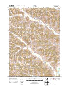 Gillingham 2013 topographic map thumbnail