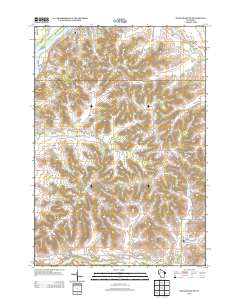 Durand South 2013 topographic map thumbnail
