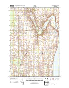Kewaunee 2013 topographic map thumbnail