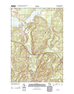 Hauer 2013 topographic map thumbnail