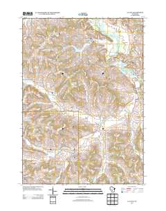 La Valle 2013 topographic map thumbnail