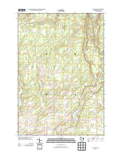 Ingram 2013 topographic map thumbnail